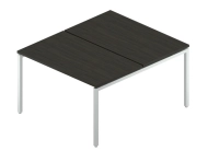 Сдвоенный стол на металлокаркасе RM-4(x2)+F-44